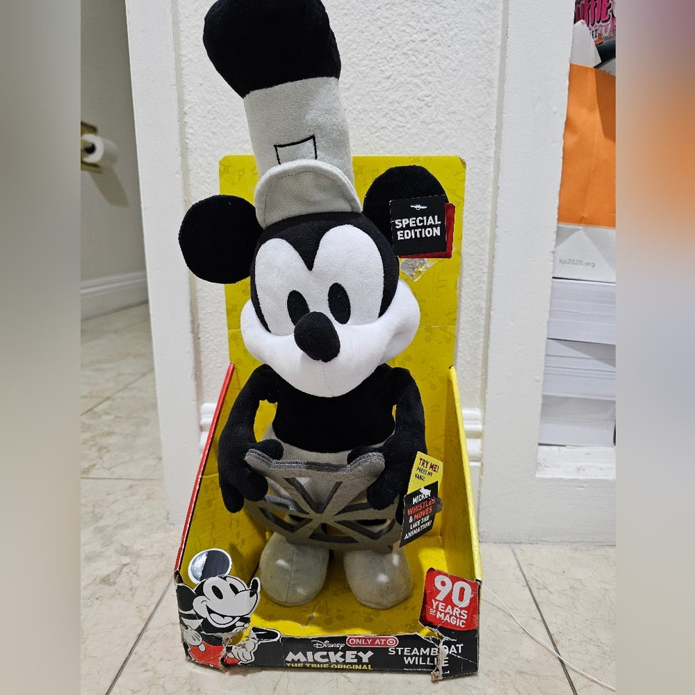 Mickey Mouse 90th Special Edition Steamboat Willie